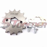 STONEDER 428 15 Tooth 20mm Front Chain Sprocket Gear For 50cc 70cc 90cc 110cc 125cc 140cc 150cc 160cc ATV Quad Pit Dirt Trail Bike