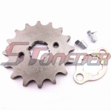 STONEDER Motorcycle 420 16 Tooth 20mm Front Chain Sprocket Gear For 50cc 70cc 90cc 110cc 125cc 140cc 150cc 160cc ATV Quad 4 Wheeler Pit Dirt Trail Bike