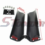 STONEDER 270mm Front Fork Suspension Guard Cover Boots For Chinese 125cc 140cc 150cc 160cc 170cc 190cc Pit Dirt Bike SSR YCF IMR Apollo Kayo Taotao Coolster