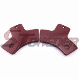 STONEDER Steel Disc Caliper Brake Pads Shoes For Chinese ATV Quad 4 Wheeler Polaris SPORTSMAN 400 Blazer Xplorer 250