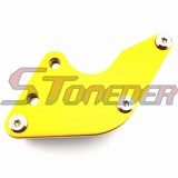 STONEDER Aluminum Gold Rear Swingarm Guard Chain Guide For Chinese Pit Dirt Trail Bike Motorcycle Thumpstar 50cc 70cc 90cc 110cc 125cc 140cc 150cc 160cc