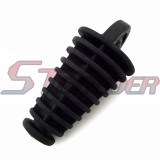 STONEDER Black Exhaust Muffler Bung Cleaner Wash Plug For Pit Dirt Bike Motorcycle Motocross Snowmobile UTV ATV Quad 4 Wheeler