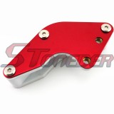 STONEDER Aluminum Red Rear Swingarm Guard Chain Guide For 50cc 70cc 90cc 110cc 125cc 140cc 150cc 160cc Chinese Pit Dirt Trail Bike Motorcycle