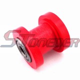 STONEDER Red 8mm Chain Roller Pulley Tensioner For Chinese 50cc 70cc 90cc 110cc 125cc 140cc 150cc 160cc 200cc 250cc Pit Dirt Motor Bike Motorcycle
