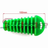 STONEDER Green High Quality Soft Rubber Exhaust Muffler Bung Cleaner Wash Plug For Motocross UTV ATV Pit MX Dirt Bike Snowmobile
