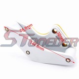 STONEDER Aluminum Gold Rear Swingarm Guard Chain Guide For Chinese Pit Dirt Trail Bike Motorcycle Thumpstar 50cc 70cc 90cc 110cc 125cc 140cc 150cc 160cc