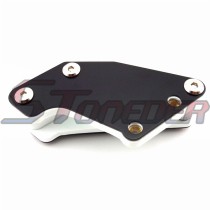 STONEDER Black Aluminum Rear Swingarm Guard Chain Guide For Chinese Pit Dirt Trail Bike Motorcycle Lifan YX 50cc 70cc 90cc 110cc 125cc 140cc 150cc 160cc