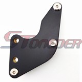 STONEDER Black Aluminum Rear Swingarm Guard Chain Guide For Chinese Pit Dirt Trail Bike Motorcycle 50cc 70cc 90cc 110cc 125cc 140cc 150cc 160cc KLX
