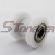 STONEDER White 10mm Chain Roller Pulley Tensioner For 50cc 70cc 90cc 110cc 125cc 140cc 150cc 160cc Chinese Pit Dirt Motor Bike Motorcycle CRF50 SSR