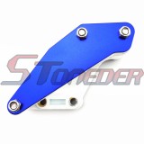 STONEDER Blue Aluminum Rear Swingarm Guard Chain Guide For Chinese Pit Dirt Trail Bike Motorcycle Zongshen CRF