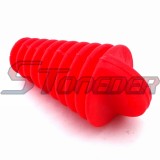 STONEDER Red Soft Rubber Exhaust Muffler Bung Cleaner Wash Plug For Motocross UTV ATV Pit MX Dirt Bike Snowmobile