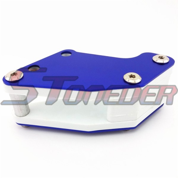 STONEDER Blue Aluminum Rear Swingarm Guard Chain Guide For Chinese Pit Dirt Trail Bike Motorcycle Zongshen CRF