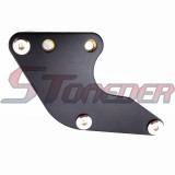STONEDER Black Aluminum Rear Swingarm Guard Chain Guide For Chinese Pit Dirt Trail Bike Motorcycle 50cc 70cc 90cc 110cc 125cc 140cc 150cc 160cc KLX