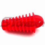 STONEDER Red Soft Rubber Exhaust Muffler Bung Cleaner Wash Plug For Motocross UTV ATV Pit MX Dirt Bike Snowmobile