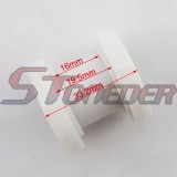 STONEDER White 10mm Chain Roller Pulley Tensioner For 50cc 70cc 90cc 110cc 125cc 140cc 150cc 160cc Chinese Pit Dirt Motor Bike Motorcycle CRF50 SSR