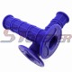 STONEDER 7/8  Blue Durable Soft Rubber Throttle Handle Grips For Pit Dirt Motor Trail Bike XR CRF TTR BBR