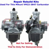 STONEDER Complete Carburetor Rebuild Repair Kit For VM22 26mm Mikuni Carb Pit Dirt Bike