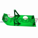 STONEDER Green Aluminum Engine Skid Plate For Chinese Pit Dirt Bike Motorcycle DHZ GPX Pitster Pro 50cc 70cc 90cc 110cc 125cc 140cc