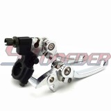 STONEDER 22mm Aluminum Brake Clutch Handle Lever For Chinese Pit Dirt Bike Motorcycle CRF70 XR50 KLX110 Lifan