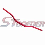STONEDER Red 28mm 1 1/8'' Fat Handlebar For SDG Braaap Taotao Coolster Pit Dirt Motor Bike Motocross Motorcycle