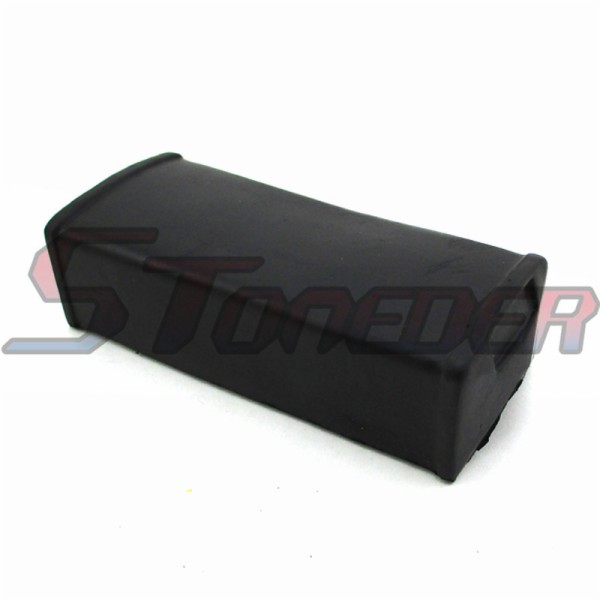 STONEDER Black Square Fat Pad For 1 1/8'' 28mm Oversize Handlebar Pit Dirt Motor Bike Motorcycle Motocross ATV Quad 4 Wheeler