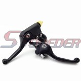 STONEDER Black Folding Brake Clutch Handle Lever For Chinese Pit Dirt Trail Bike Motorcycle Atomik SDG Braaap