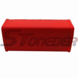 STONEDER Red Fat Pad For 1 1/8'' 28mm Oversize Handlebar Pit Dirt Motor Bike Motorcycle Motocross ATV Quad 4 Wheeler