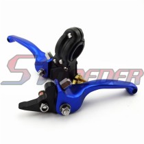 STONEDER Blue CNC Alloy Brake Clutch Lever For Chinese 50cc 70cc 110cc 125cc 140cc Pit Dirt Trail Bike Motorcycle CRF50 CRF70 Coolster