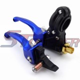 STONEDER Blue CNC Alloy Brake Clutch Lever For Chinese 50cc 70cc 110cc 125cc 140cc Pit Dirt Trail Bike Motorcycle CRF50 CRF70 Coolster