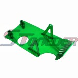 STONEDER Green Aluminum Engine Skid Plate For Chinese Pit Dirt Bike Motorcycle DHZ GPX Pitster Pro 50cc 70cc 90cc 110cc 125cc 140cc