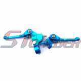 STONEDER Blue Handle Brake Clutch Levers For Chinese Pit Dirt Trail Motor Bike Motorcycle Motocross 50cc 90cc 110cc 125cc 150cc 160cc