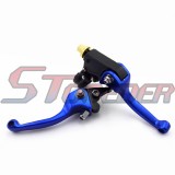 STONEDER Blue CNC Alloy Brake Clutch Lever For Chinese 50cc 70cc 110cc 125cc 140cc Pit Dirt Trail Bike Motorcycle CRF50 CRF70 Coolster