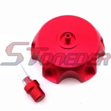 STONEDER CNC Aluminum Gas Fuel Tank Cover Cap For Chinese Pit Dirt Motor Trail Bike Apollo Kayo Stomp