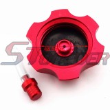 STONEDER CNC Aluminum Gas Fuel Tank Cover Cap For Chinese Pit Dirt Motor Trail Bike Apollo Kayo Stomp