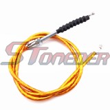 STONEDER 1070mm Gold Clutch Cable For Chinese Pit Dirt Bike Lifan YX SSR Thumpstar SDG DHZ YCF Coolster Baja CRF 50 70 KLX110 Motorcycle