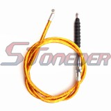 STONEDER 1070mm Gold Clutch Cable For Chinese Pit Dirt Bike Lifan YX SSR Thumpstar SDG DHZ YCF Coolster Baja CRF 50 70 KLX110 Motorcycle