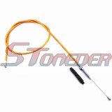 STONEDER 1070mm Gold Clutch Cable For Chinese Pit Dirt Bike Lifan YX SSR Thumpstar SDG DHZ YCF Coolster Baja CRF 50 70 KLX110 Motorcycle