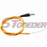 STONEDER 990mm Gold Gas Throttle Cable For Chinese Pit Dirt Bike Motocross 50cc 70cc 90cc 110cc 125cc 140cc 150cc 160cc Motorcycle