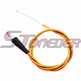 STONEDER 990mm Gold Gas Throttle Cable For Chinese Pit Dirt Bike Motocross 50cc 70cc 90cc 110cc 125cc 140cc 150cc 160cc Motorcycle