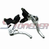 STONEDER 7/8'' 22mm Handle Brake Clutch Lever For Drum Brake Honda Motorcycle ATC ATV Quad 4 Wheeler