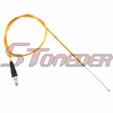 STONEDER 990mm Gold Gas Throttle Cable For Chinese Pit Dirt Bike Motocross 50cc 70cc 90cc 110cc 125cc 140cc 150cc 160cc Motorcycle