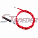 STONEDER Red 1070mm Clutch Cable For Chinese Pit Motor Dirt Bike Lifan SSR Thumpstar Coolster Baja XR50 CRF50 CRF70 Lifan Kayo Motorcycle