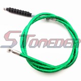 STONEDER Green 1070mm Clutch Cable For Chinese Pit Trail Dirt Bike Lifan YX SSR Thumpstar Coolster Baja TTR XR CRF KLX110 GPX Motorcycle