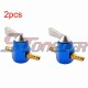STONEDER Blue 6mm 1/4'' Petrol Gas Tank Fuel Tap Inline Petcock Valve Switch For ATV Quad Pit Dirt Motorcycle Motocross Motor Bike