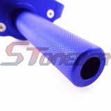 STONEDER Blue Twist Throttle Handle Universal For Chinese Pit Dirt Motor Bike Motorcycle Motocross 50cc 70cc 90cc 110cc 125cc 140cc 150cc 160cc 200cc 250cc SSR Lifan