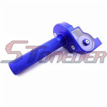 STONEDER Blue Twist Throttle Handle Universal For Chinese Pit Dirt Motor Bike Motorcycle Motocross 50cc 70cc 90cc 110cc 125cc 140cc 150cc 160cc 200cc 250cc SSR Lifan