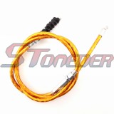 STONEDER 970mm Gold Clutch Cable For Motorcycle Dirt Pit Bike 50cc 70cc 90cc 125cc 150cc 160cc SSR Thumpstar TTR KLX110 Baja IMR YCF DHZ