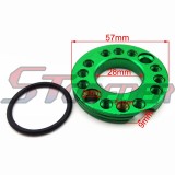 STONEDER Green CNC Alloy 28mm Carb Adjuster Carburetor Inlet Intake Manifold Spinner Plate Adaptor For Pit Monkey Dirt Bike Motorcycle