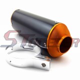 STONEDER 38mm Gold Exhaust Muffler For 50cc 110cc 125cc 150cc 160cc SSR KLX Thumpstar BSE Kayo Pit Pro Trail Dirt Bike Motorcycle
