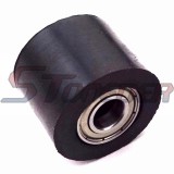 STONEDER Black Rubber 8mm Chain Roller Tensioner Pulley Guide For Chinese Pit Trail Motor Dirt Bike Motocross Motorcycle